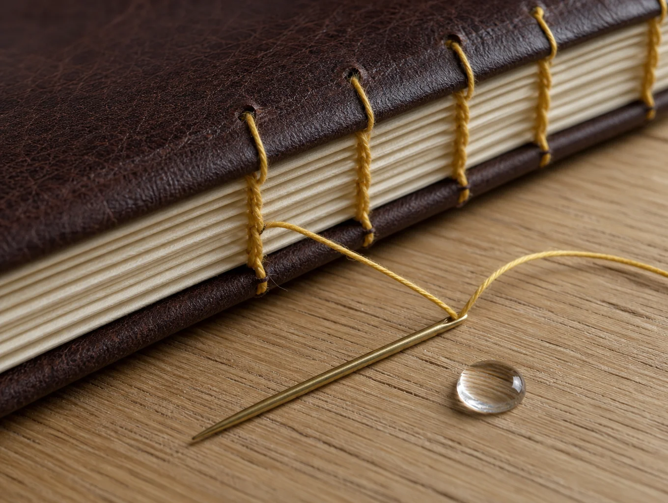 Rilegatura manuale di una tesi di laurea in legatoria